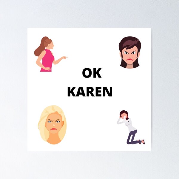 Item preview, Ok Karen designed and sold by Glow & Grit – a mix of softness and edge.