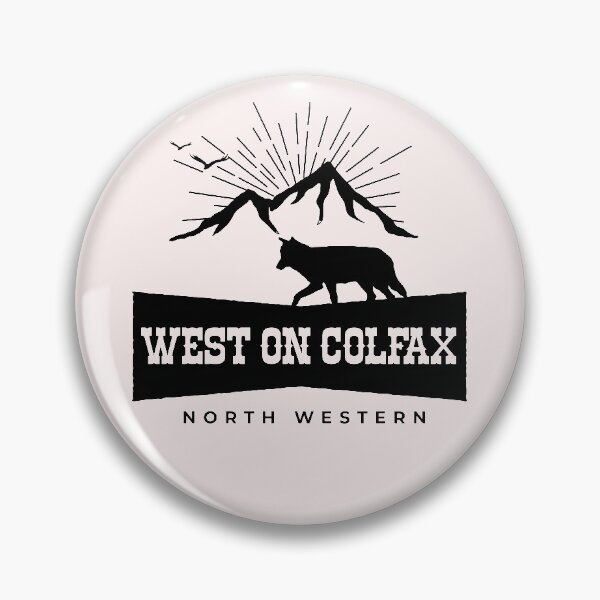 Item preview, West on Colfax NW Black designed and sold by ScottCarey.