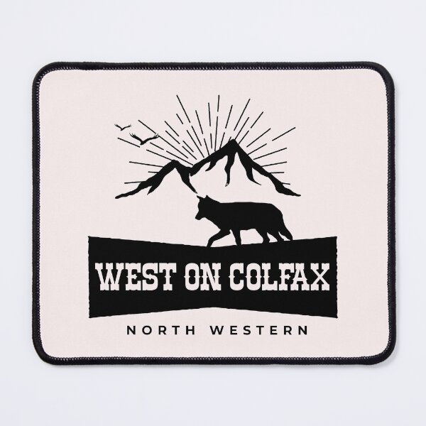Item preview, West on Colfax NW Black designed and sold by ScottCarey.