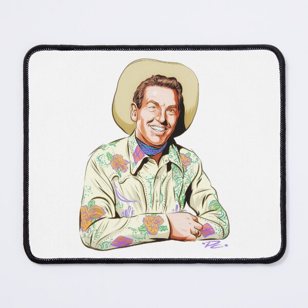 Item preview, Rex Allen - An illustration by Paul Cemmick designed and sold by TIGERDAVER.