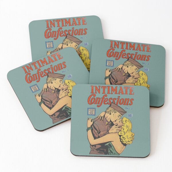 Item preview, World War Two Couple Kissing Vintage Comic Illustration designed and sold by TrulyEpoque.