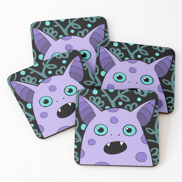 Item preview, Shocked Purple Monster designed and sold by SquashBlossom1.
