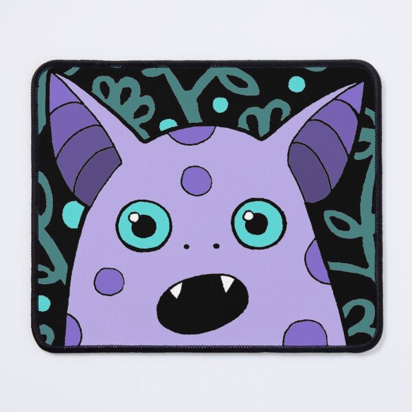 Item preview, Shocked Purple Monster designed and sold by SquashBlossom1.