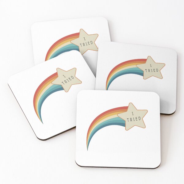 Item preview, Funny Meme "I Tried" Gold Star Participation Award designed and sold by SnakeCharm.