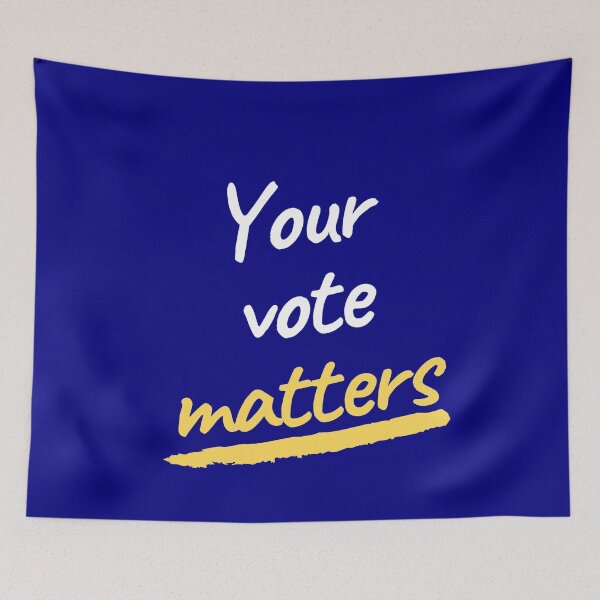 Item preview, Your vote matters  designed and sold by Giovanni's  Brown Quotes.