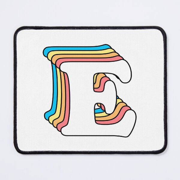 Item preview, Letter E designed and sold by OkihanaShop.