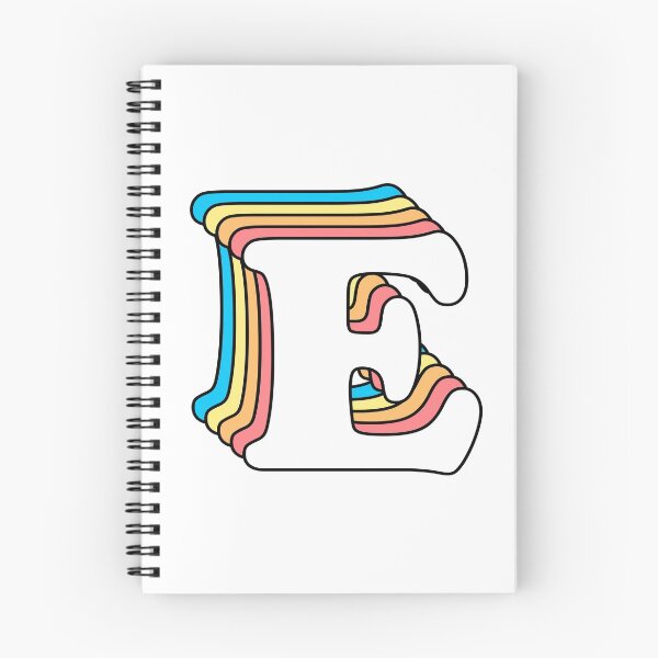 Item preview, Letter E designed and sold by OkihanaShop.