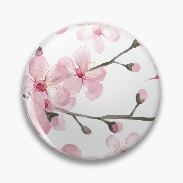 Artikelvorschau, Kirschblüten-Aquarellkunst von Magenta Rose Designs entworfen und verkauft von MagentaRose.