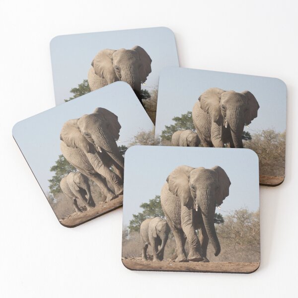 Item preview, A Mother Elephant with Baby designed and sold by Drekisdottir.