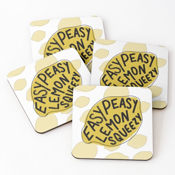 Item preview, Easy Peasy Lemon Squeezy designed and sold by Nobie Fried.