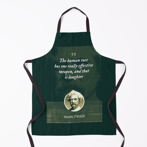 Item preview, Mark Twain - The human race has one really effective weapon, and that is laughter designed and sold by Syahrasi.