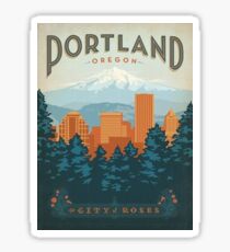 Portland, the city of roses Sticker