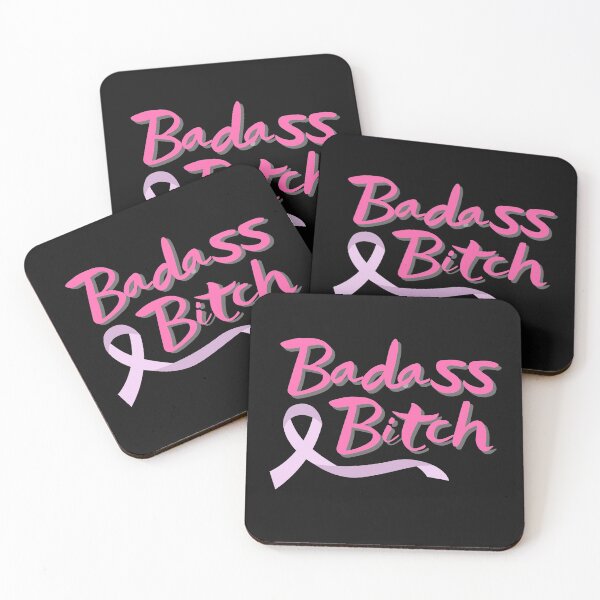 Item preview, Badass bitch - cancer designed and sold by Smileycreation.