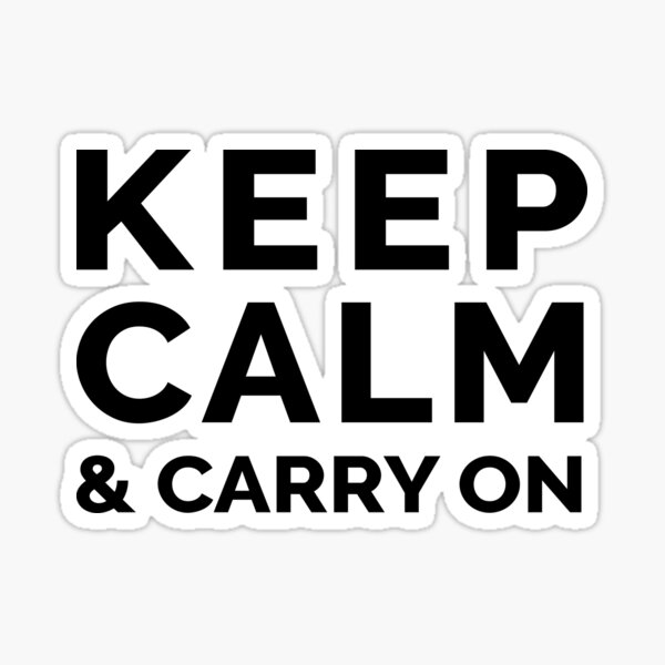 Item preview, Keep calm and carry on designed and sold by Kiwi007.