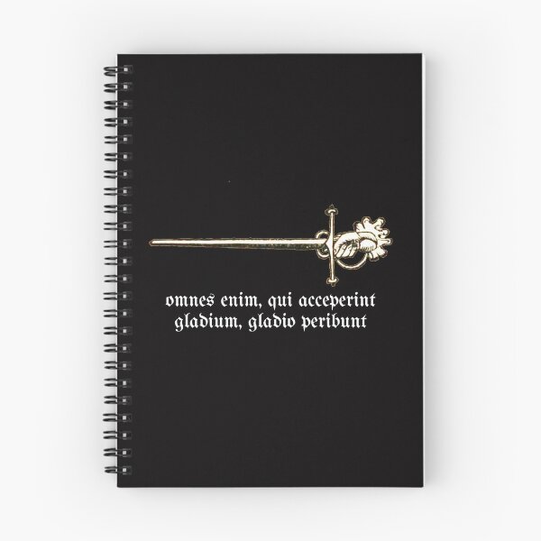 Item preview, Omnes enim, qui acceperint gladium, gladio peribunt (Latin)- HEMA fencing Matthew 26, 26:52 Bible Verse  designed and sold by MemesOfHistory.