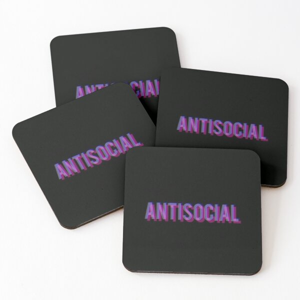 Item preview, ANTISOCIAL designed and sold by Gacsig.