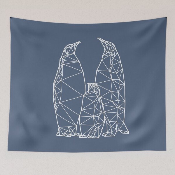 Item preview, Triangulated Emperor Penguin Family designed and sold by Arkneer.