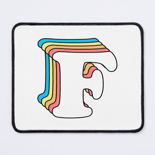 Item preview, Letter F designed and sold by OkihanaShop.
