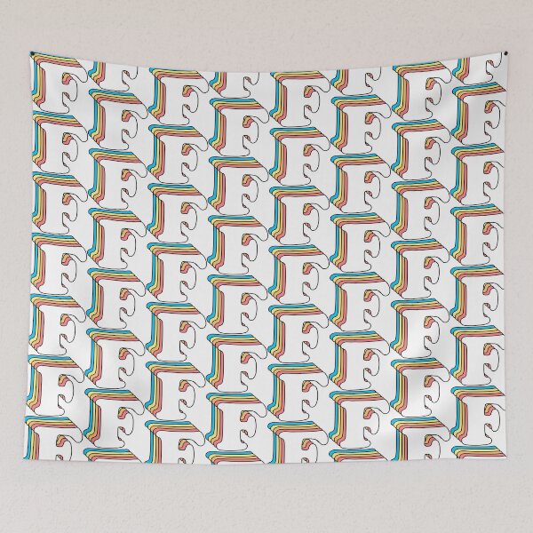 Item preview, Letter F designed and sold by OkihanaShop.