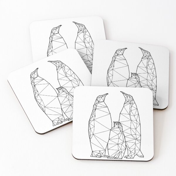 Item preview, Triangulated Emperor Penguin Family designed and sold by Arkneer.