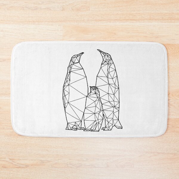 Item preview, Triangulated Emperor Penguin Family designed and sold by Arkneer.