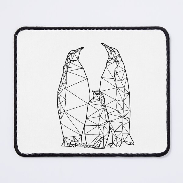 Item preview, Triangulated Emperor Penguin Family designed and sold by Arkneer.