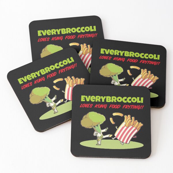 Item preview, Everybroccoli Loves Kung Food Fryting designed and sold by AndApArt.