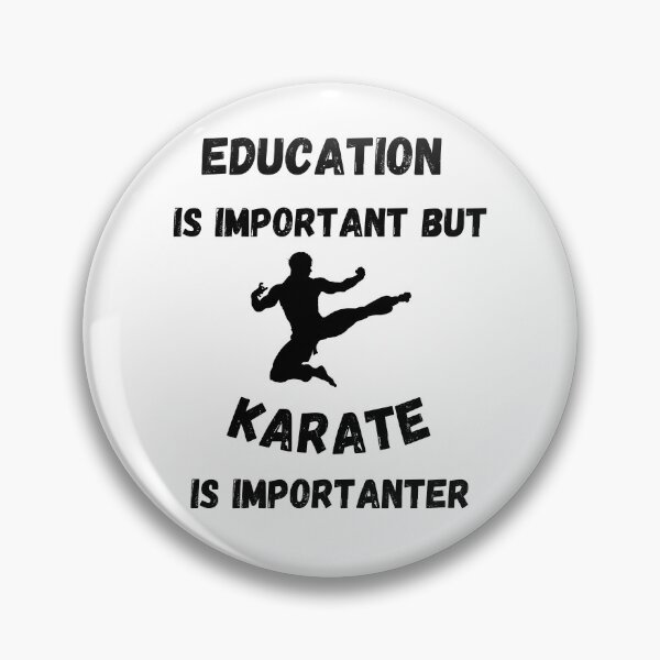 Artikelvorschau, Bildung ist wichtig, aber Karate ist wichtiger entworfen und verkauft von LuckyKermit.