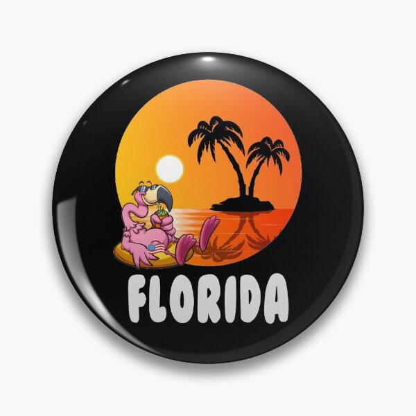 Item preview, Flamingo, USA, USA Florida funny designed and sold by ThommyBLN.