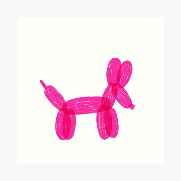 Balloon Dog Stickers – Meredith Ann Illustration