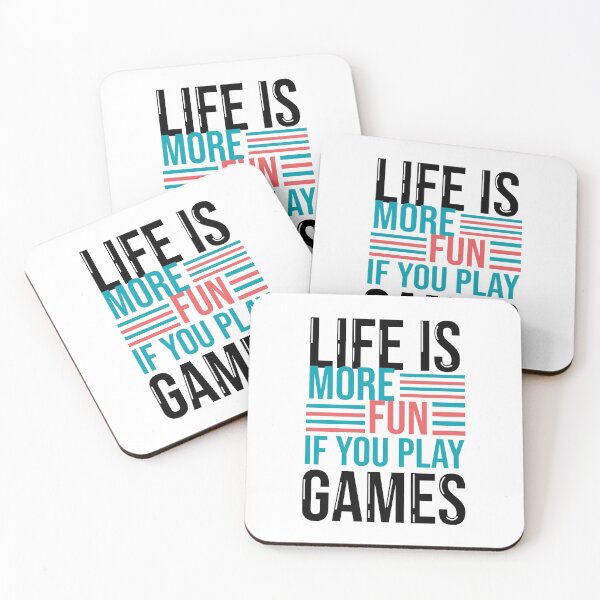 Item preview, Life Is More Fun If You Play Games designed and sold by Inez-kemmy.