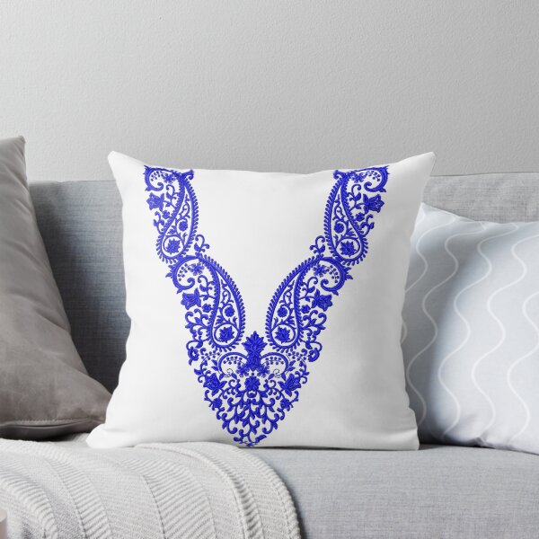 Aperçu de l'œuvre Motif du Moyen-Orient avec des fleurs et des feuilles créée et vendue par Cinily.
