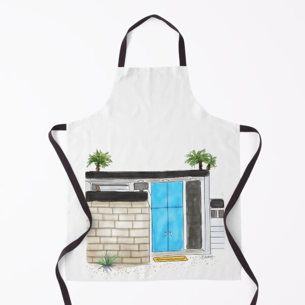 Item preview, Blue Modern Palm Springs Door designed and sold by kschowe.
