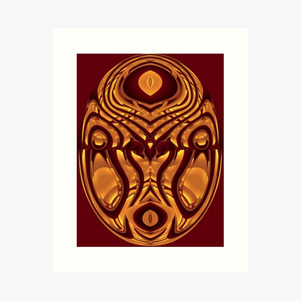 Curvilinear Project No. 321 ( Seahorse Sol Sistere ) Art Print