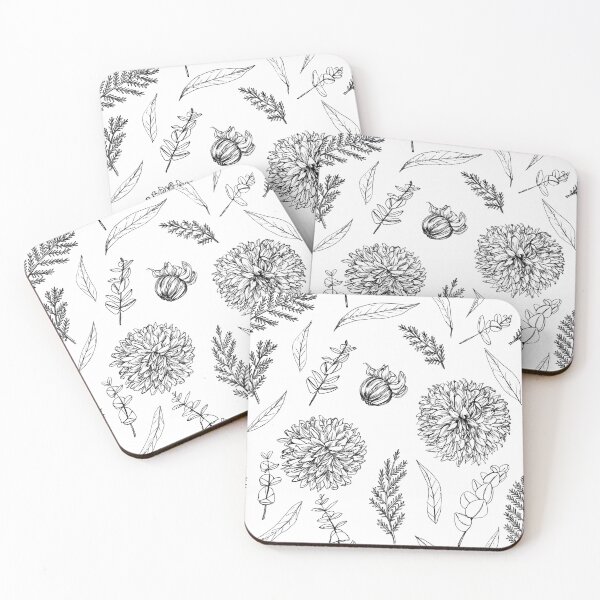 Item preview, Nature pattern with autumn air designed and sold by LauraBustos.