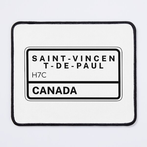 Item preview, Saint Vincent de Paul H7C Zip Code designed and sold by Rajadrone.
