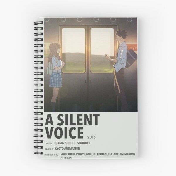 Item preview, A silent voice anime minimalist poster designed and sold by paper bag.
