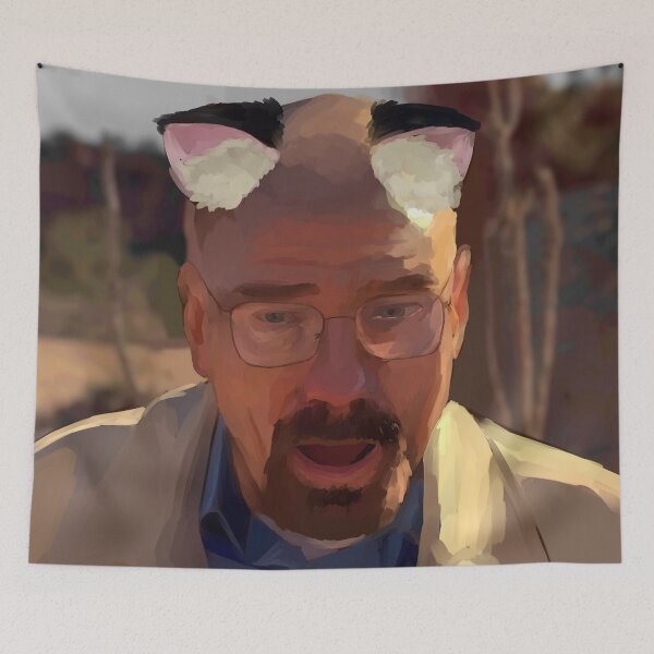 Item preview, catboy walter white painting designed and sold by kakyo-yoin.