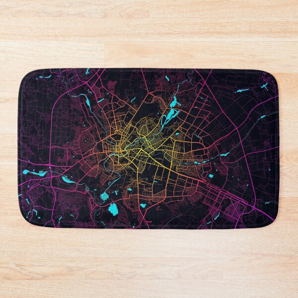 Item preview, Kharkiv City Map of Ukraine - Neon designed and sold by deMAP.