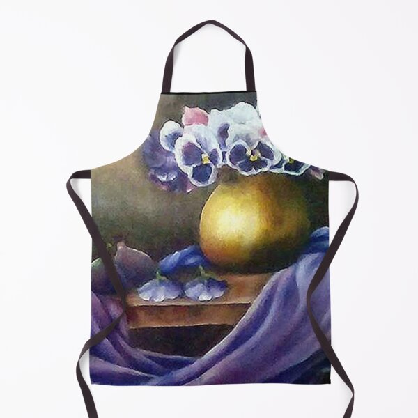 Item preview, BEAUTIFUL,SWEET,ROMANTIC PANSIES FINE ART STILL-LIFE PRINT designed and sold by Adri Barnard.