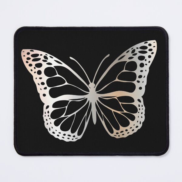 Item preview, Chrome butterfly pattern, gray designed and sold by Smileycreation.