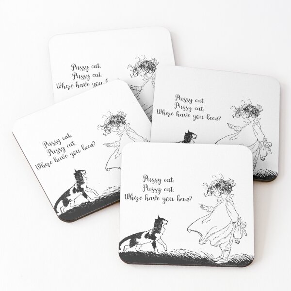 Item preview, Arthur Rackham-  Pussy cat, Pussy cat, Where have you been? designed and sold by Dreamflight.