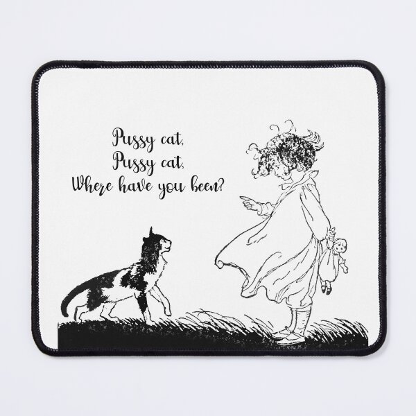 Item preview, Arthur Rackham-  Pussy cat, Pussy cat, Where have you been? designed and sold by Dreamflight.