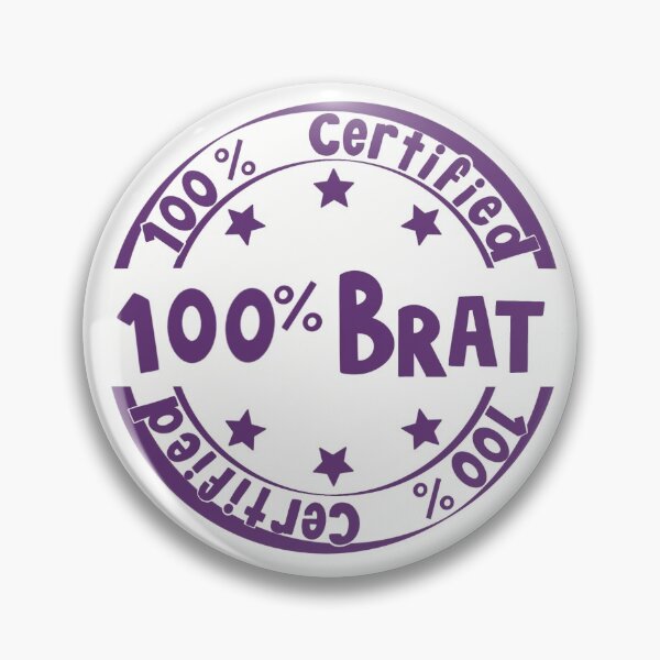 Item preview, 100% Certified Brat Stamp designed and sold by ToddneyArt.