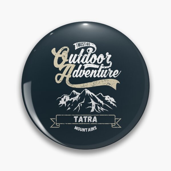 Item preview, Tatra Mountains in Poland and Slovakia, Europe - Vintage Mountain Outdoor Adventure Logo designed and sold by Vintage-TM.