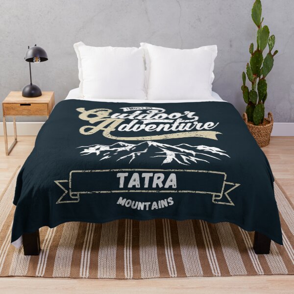 Item preview, Tatra Mountains in Poland and Slovakia, Europe - Vintage Mountain Outdoor Adventure Logo designed and sold by Vintage-TM.