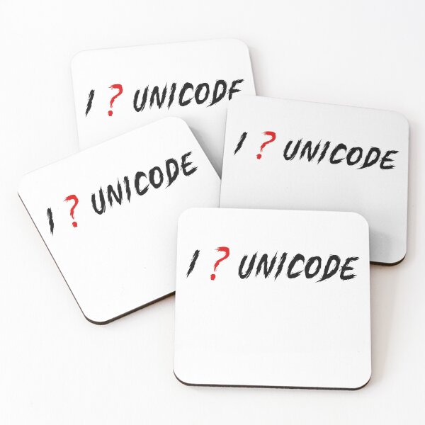 Item preview, I ❓ Unicode designed and sold by RAWVANE.