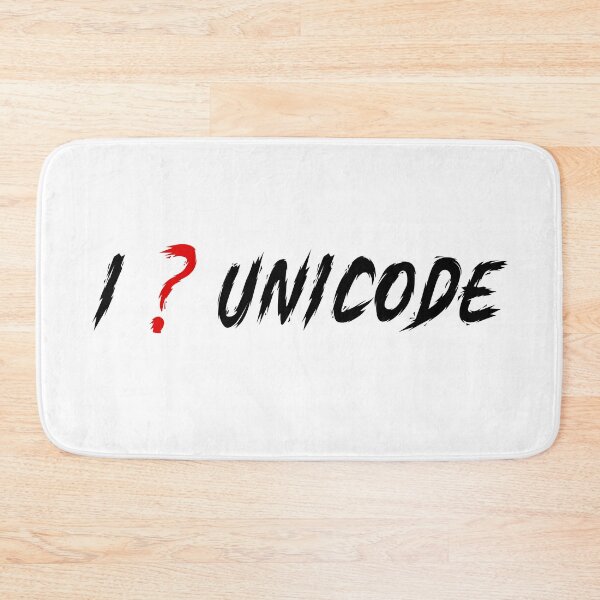 Artikelvorschau, I ❓ Unicode entworfen und verkauft von RAWVANE.