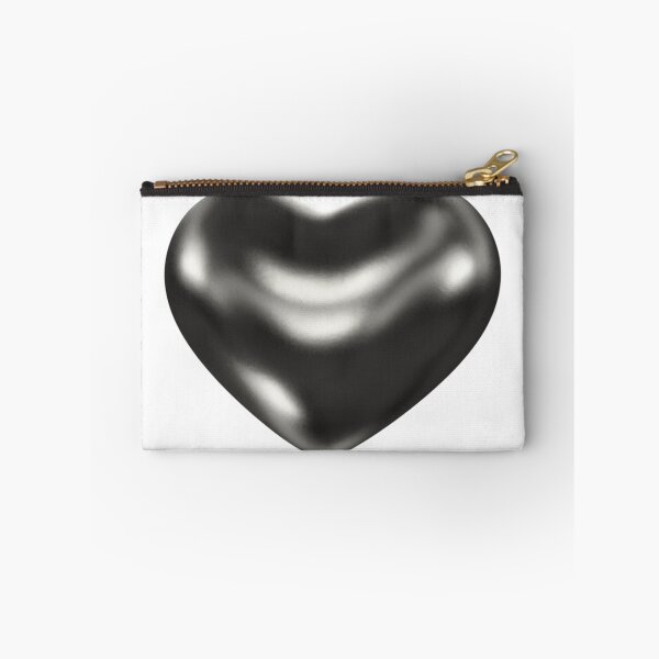 Item preview, Chrome heart, gray heart, 3D designed and sold by Smileycreation.
