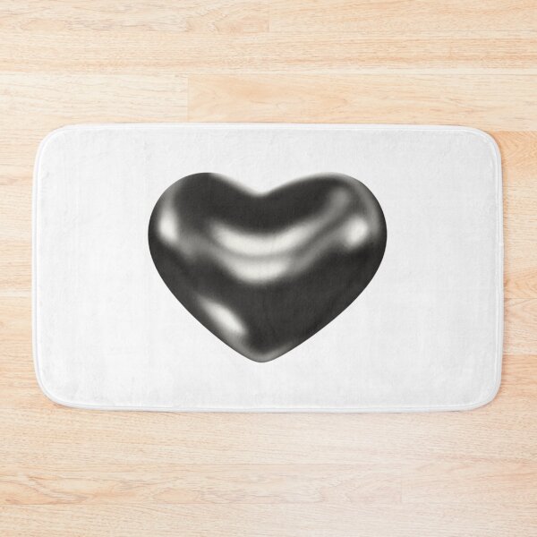 Item preview, Chrome heart, gray heart, 3D designed and sold by Smileycreation.
